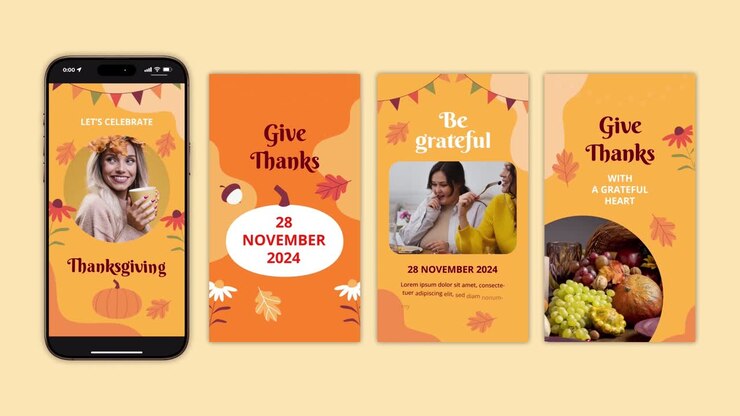 Thanksgiving Instagram Stories