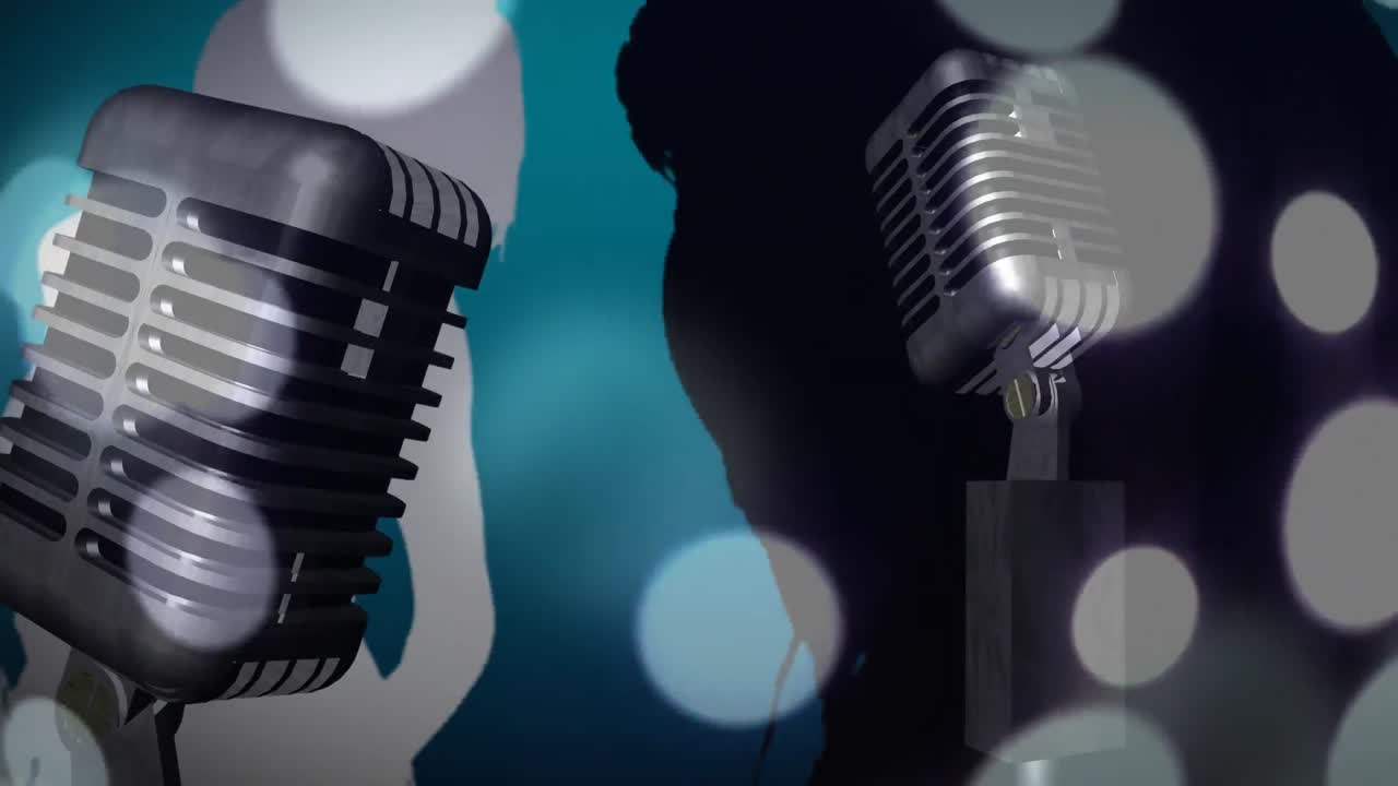 compuesto digital de la industria de la música