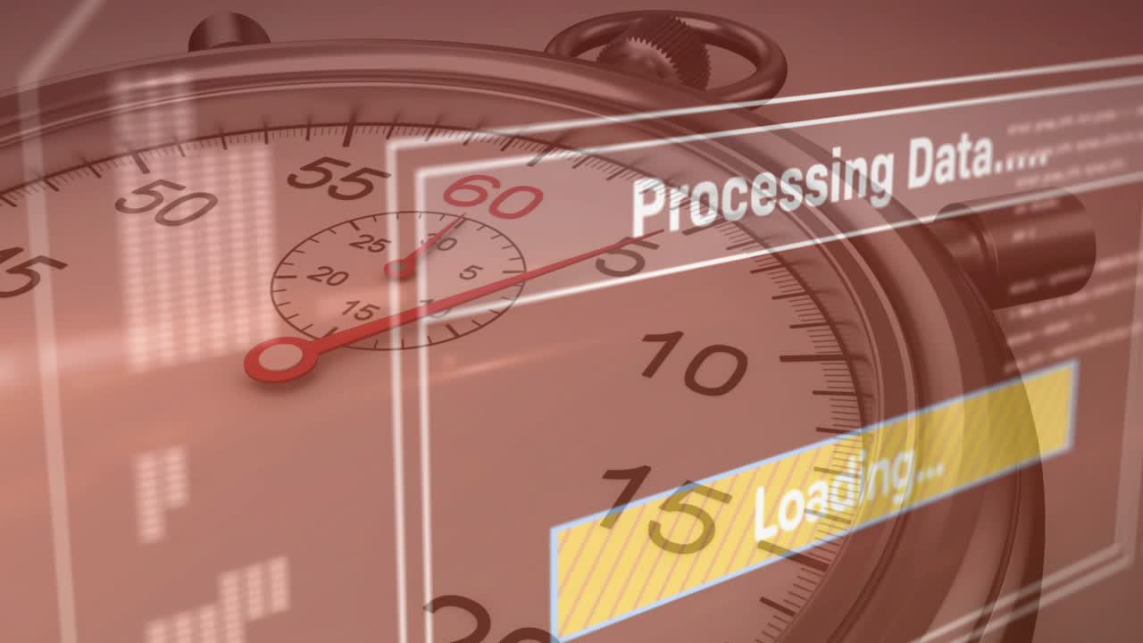 Starting at 60s mark, timer showing data overlay loading bar filling before hitting 10s mark ending