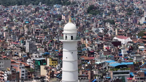 vista 360 de dharrahara torre de vista blanca kathmandu nepal