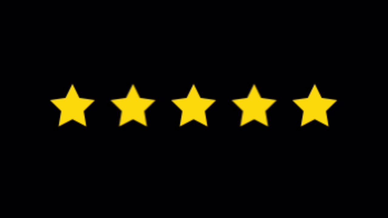 Moving Rating Stars