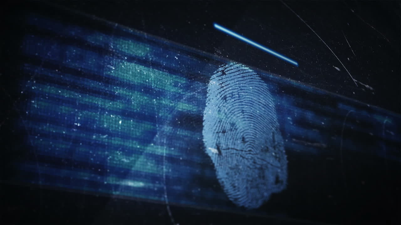 отпечатки пальцев и предупреждения о безопасности