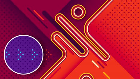 creative colorful bright background design in 4k video.