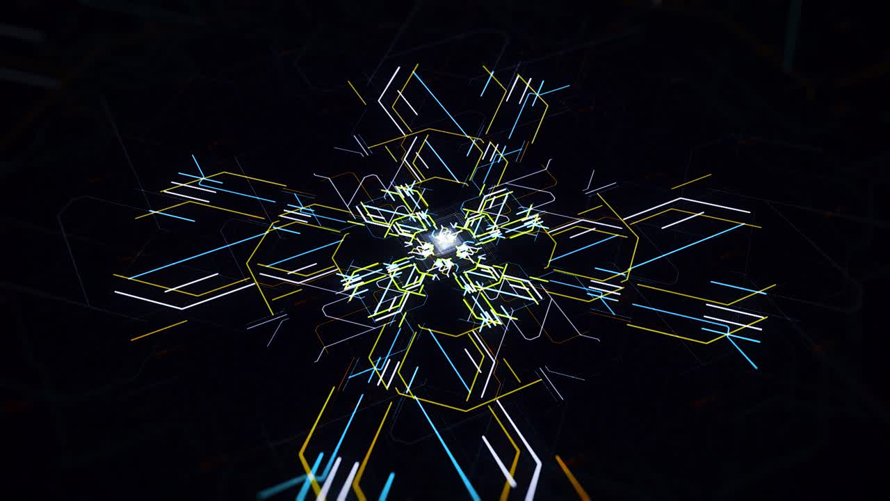 diseño de tecnología futurista abstracto