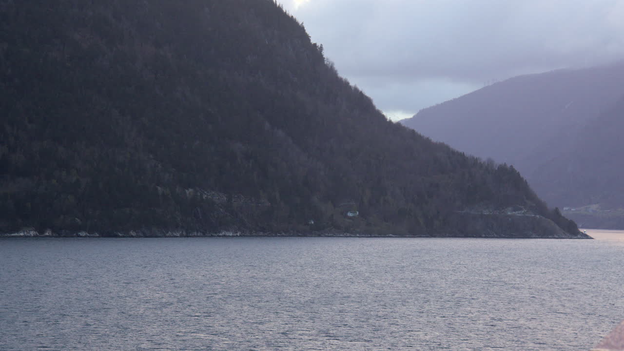 Early morning shot beggevik and Honeviknes on the Hardanger, Hardangerfjorden Fjord