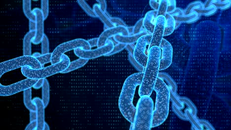 blockchain, bitcoin, background di crittografia, programmazione, codifica