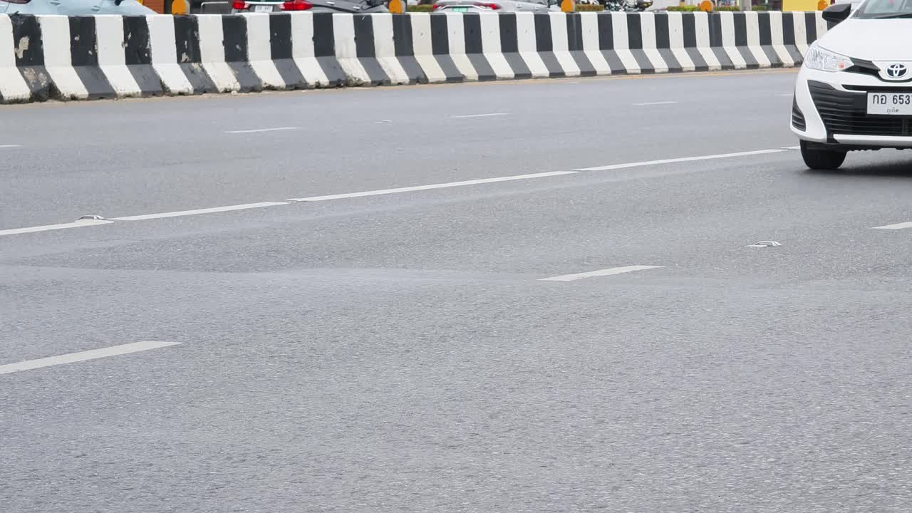 tráfico en una autopista