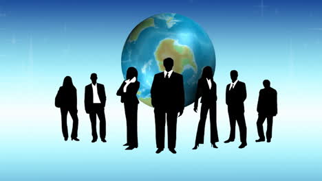 Equipo-De-Negocios-Global