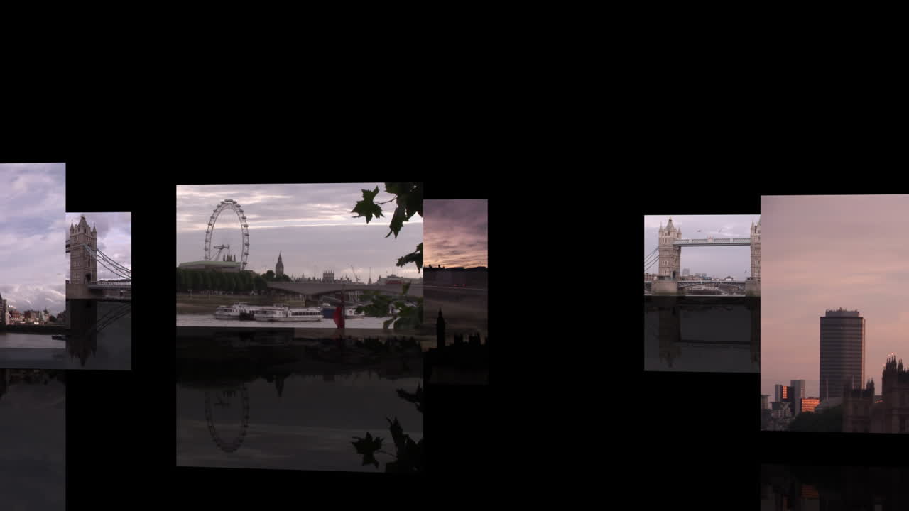 Montaje de Imágenes de Londres