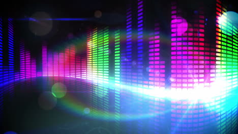 colourful pixel design of music volume