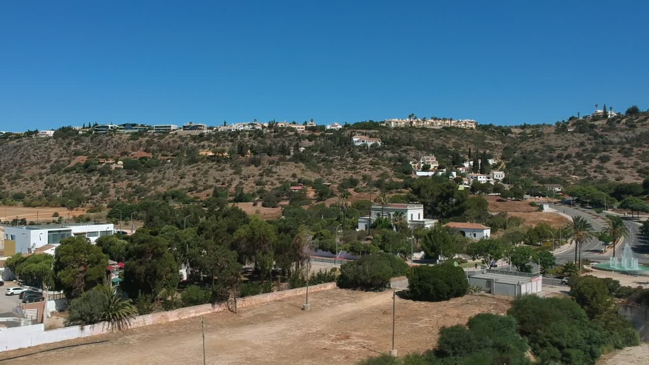 vista aérea de albufeira, en portugal