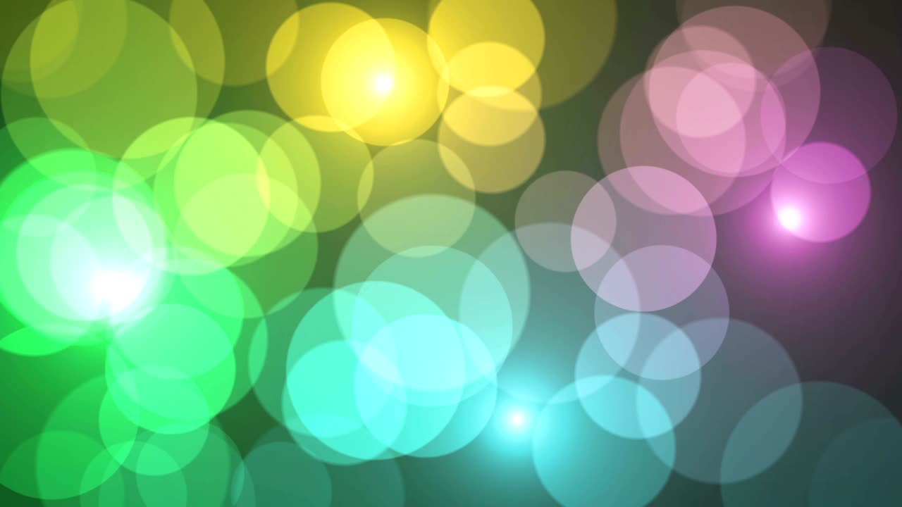 텍스트와 로고를위한 아름다운 빛과 함께 4k 다채로운 보케 모션 그래픽 및 애니메이션 배경