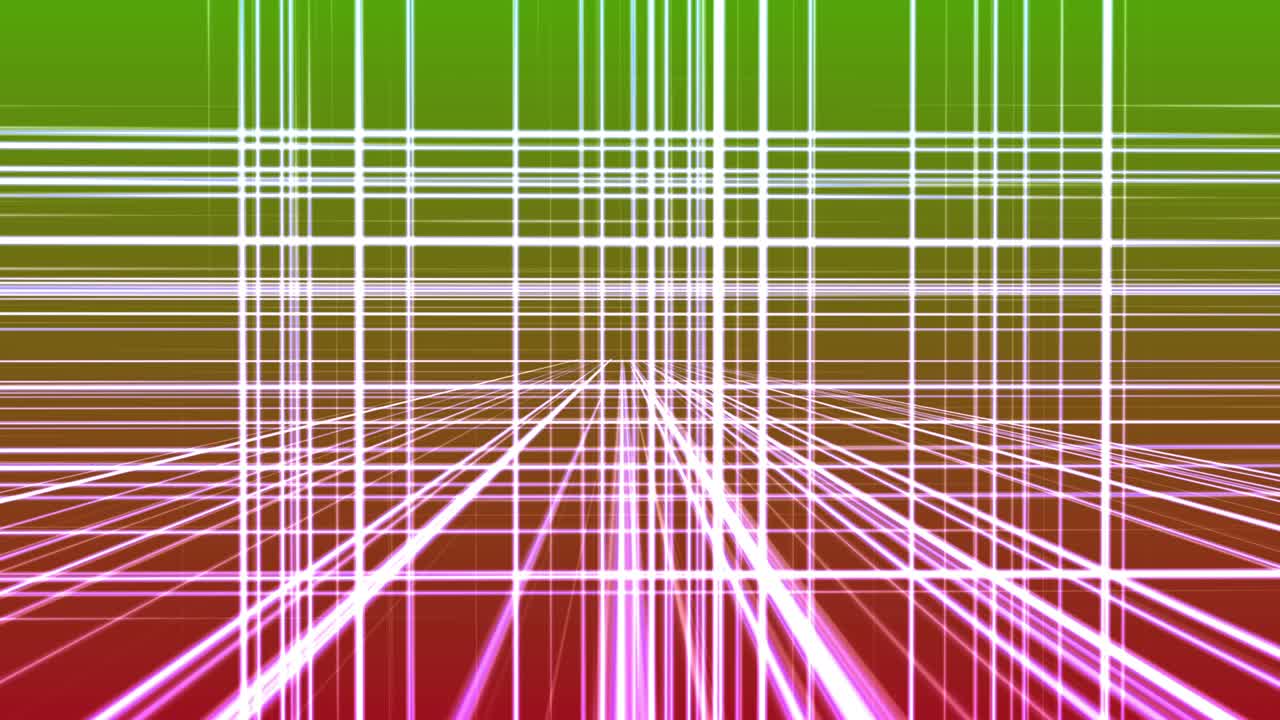 línea geométrica 3d en el espacio 4k