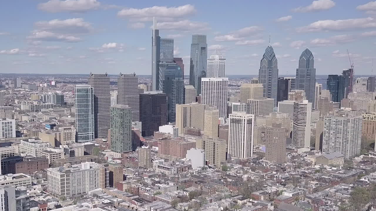 필라델피아 스카이라인 조감도