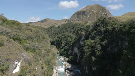 tanggedu waterfall sumba island east indonesia