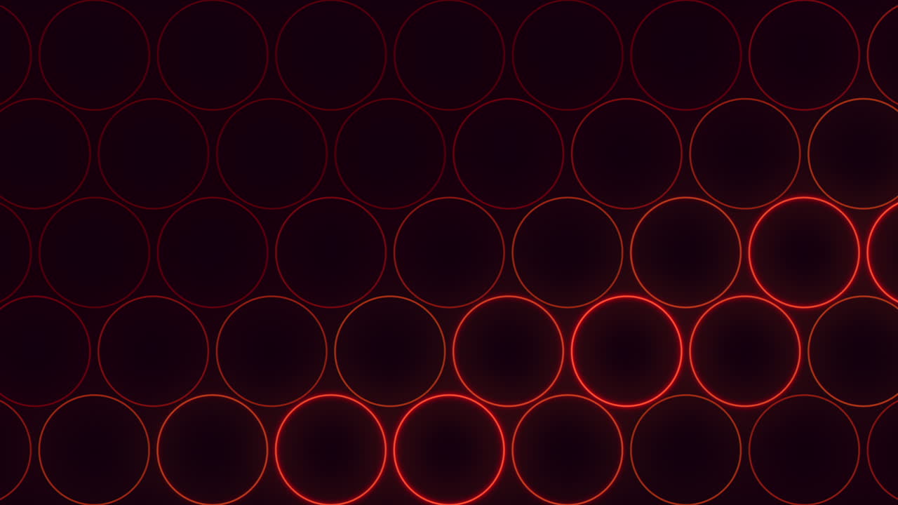 치는 어두운 원의 대칭적인 원형 패턴