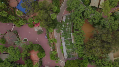 Top-down-view-of-Hai-Kef-Rishon-Lezion-with-600-animals-of-different-species