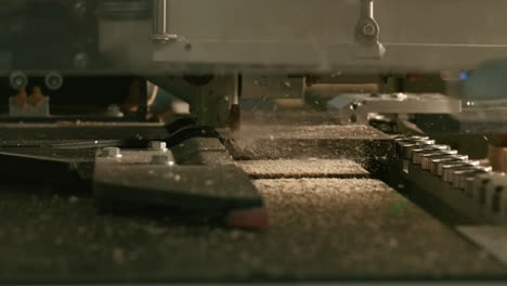 woodworking machine in operation