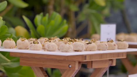 Pistachio-Pastries-on-a-White-Platter