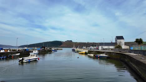 ireland passage east waterford estuary colourful traditional fishing village on the entrance to waterford harbour