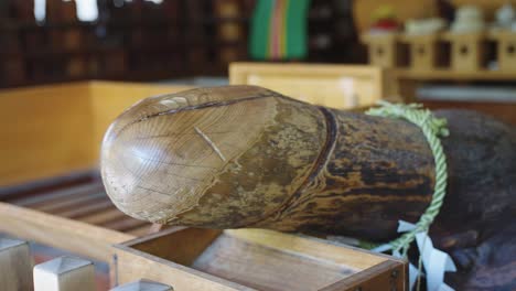 Wooden-Fertility-Idols-at-Tagata-Shrine-in-Komaki,-Aichi-Japan