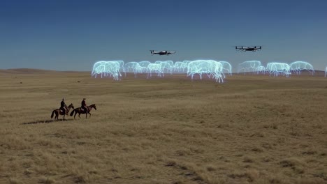 drone monitoring of cattle herd
