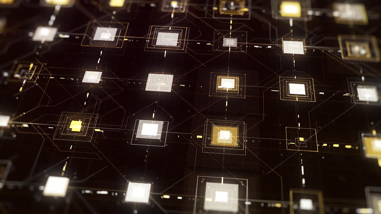 patrón de placa de circuitos abstractos