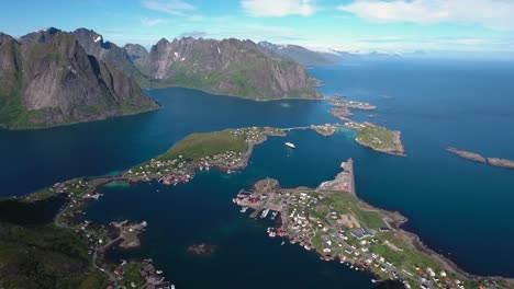 panorama lofoten archipelago islands