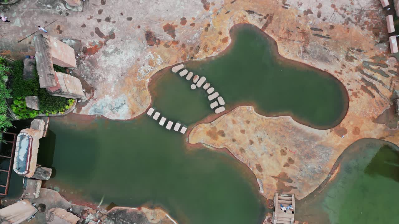 vista aérea tomada por un avión no tripulado