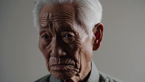 retrato de un hombre anciano