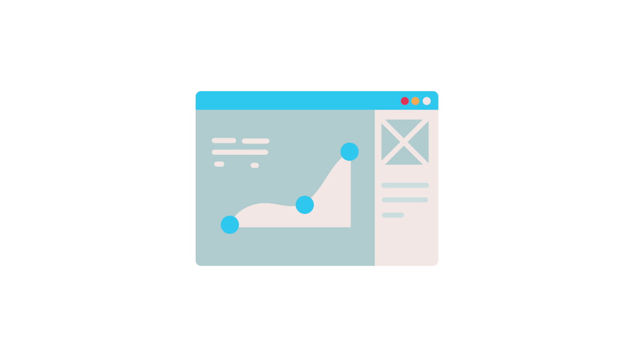 webpage template with graphic design