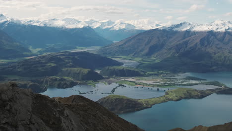 Wunderschöne-Aussicht-Auf-Die-Berge-Neuseelands