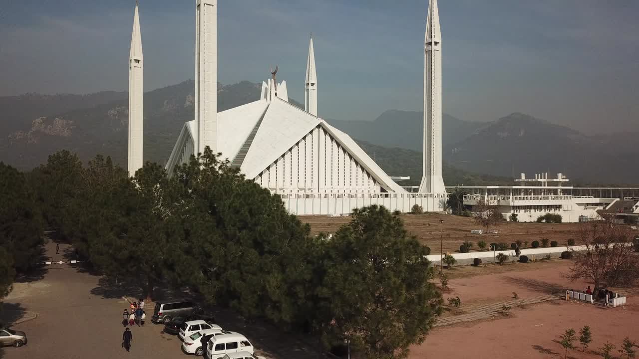 la mezquita de faisal en pakistán