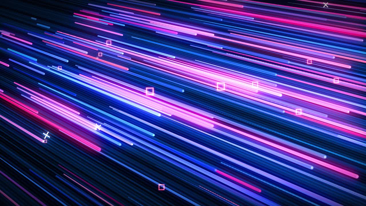 fondo de neón azul rosado animado vj