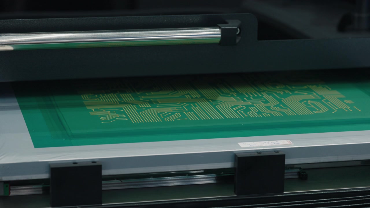 Automated Screen Printing Process of Printed Circuit Board