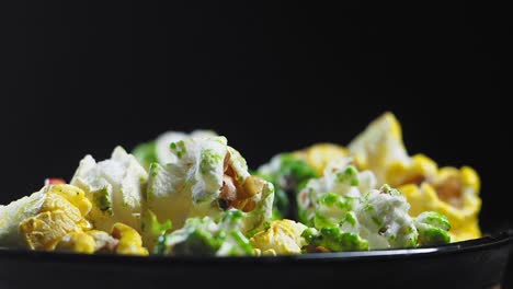 palomitas de maíz de colores