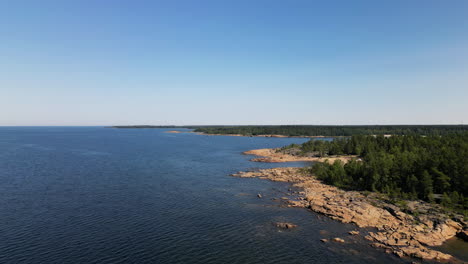 Westküste-Finnlands-Mit-Blick-Auf-Den-Kvarken-Archipel-Und-Die-Ostsee