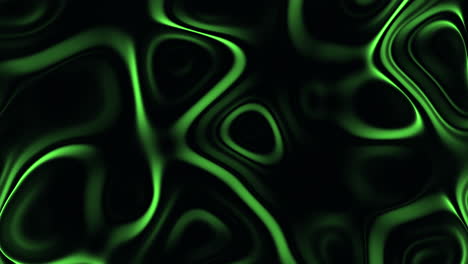 ethereal digital design dark swirling pattern with bright green lines