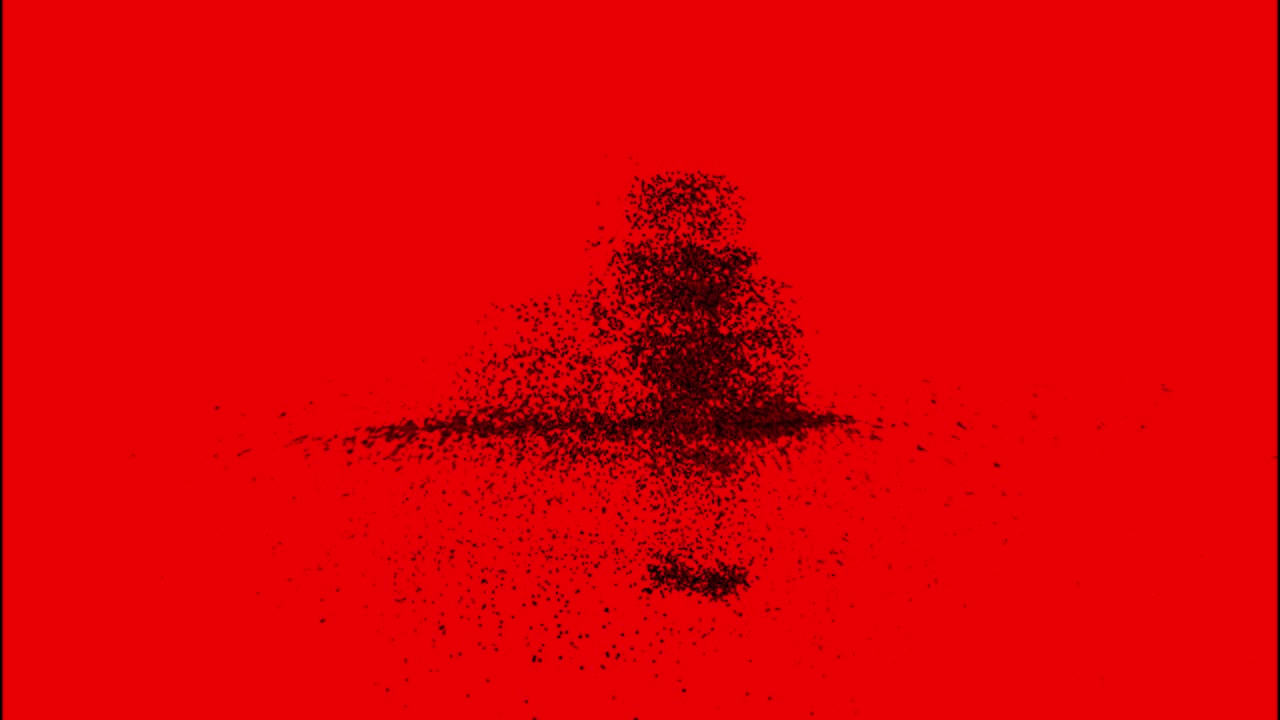 여성의 추상적인 실루