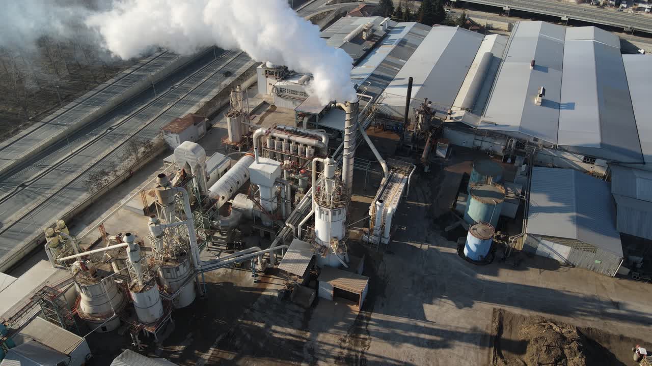 fábrica de producción de papel