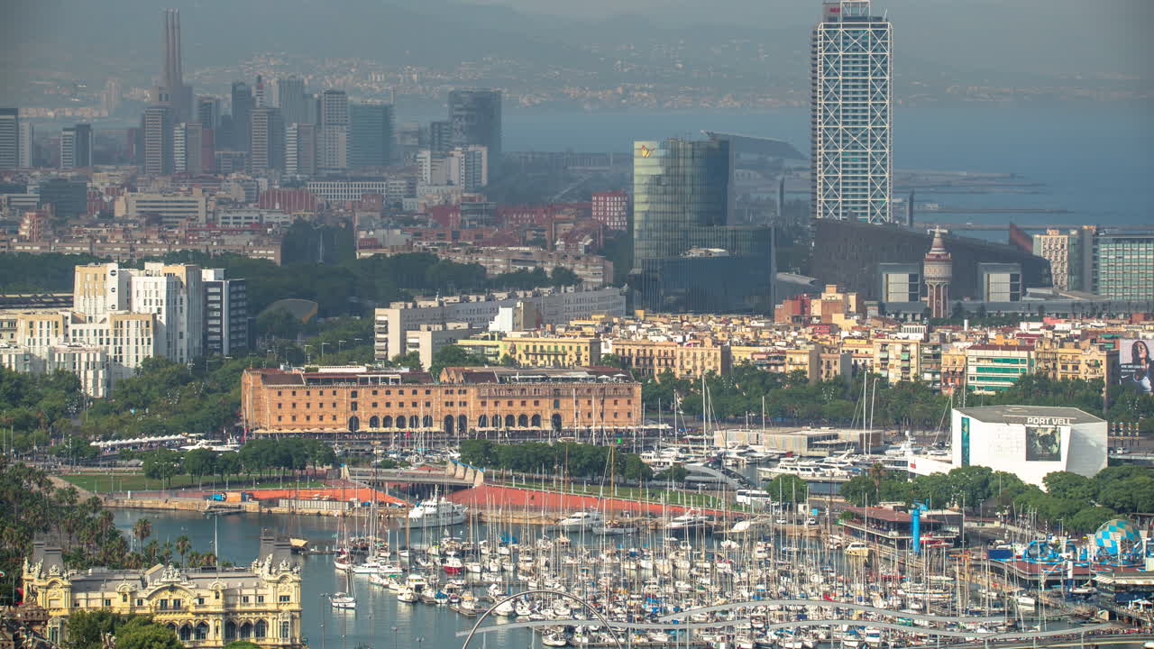 바르셀로나 몬주익 뷰 4k 11