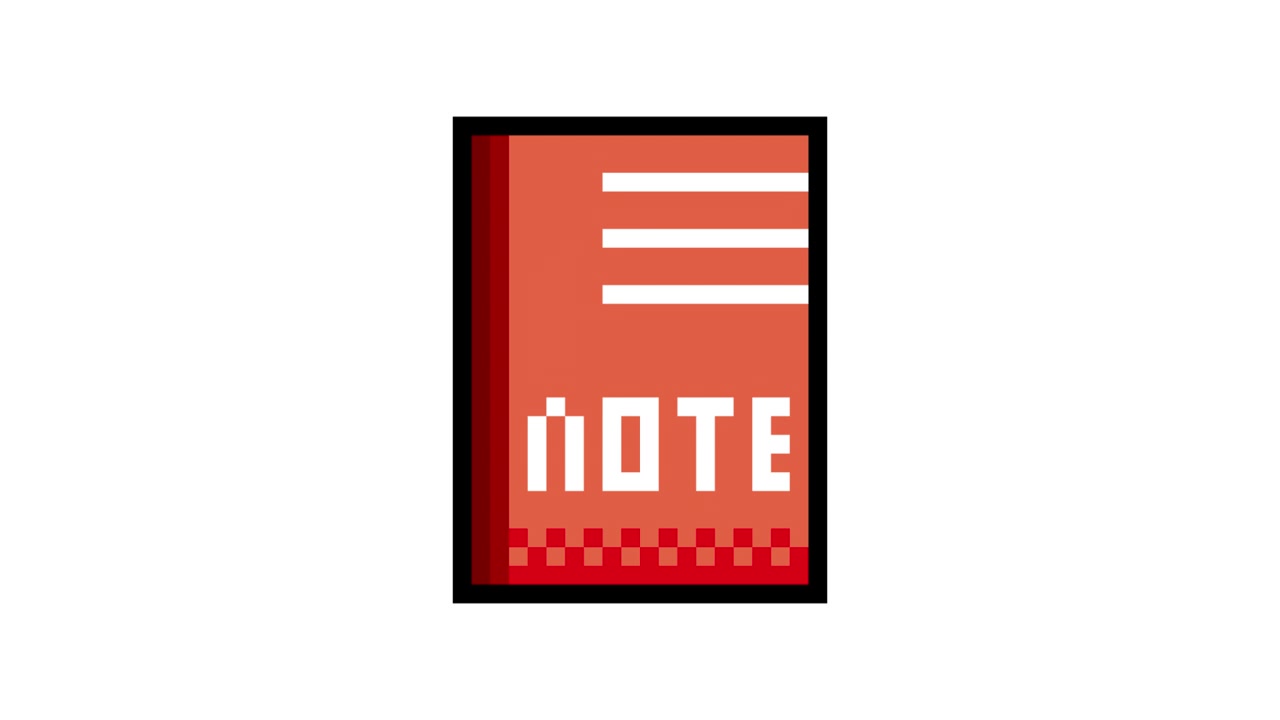 Pixel Art Pop-up Icon Animation with Note (4).mov