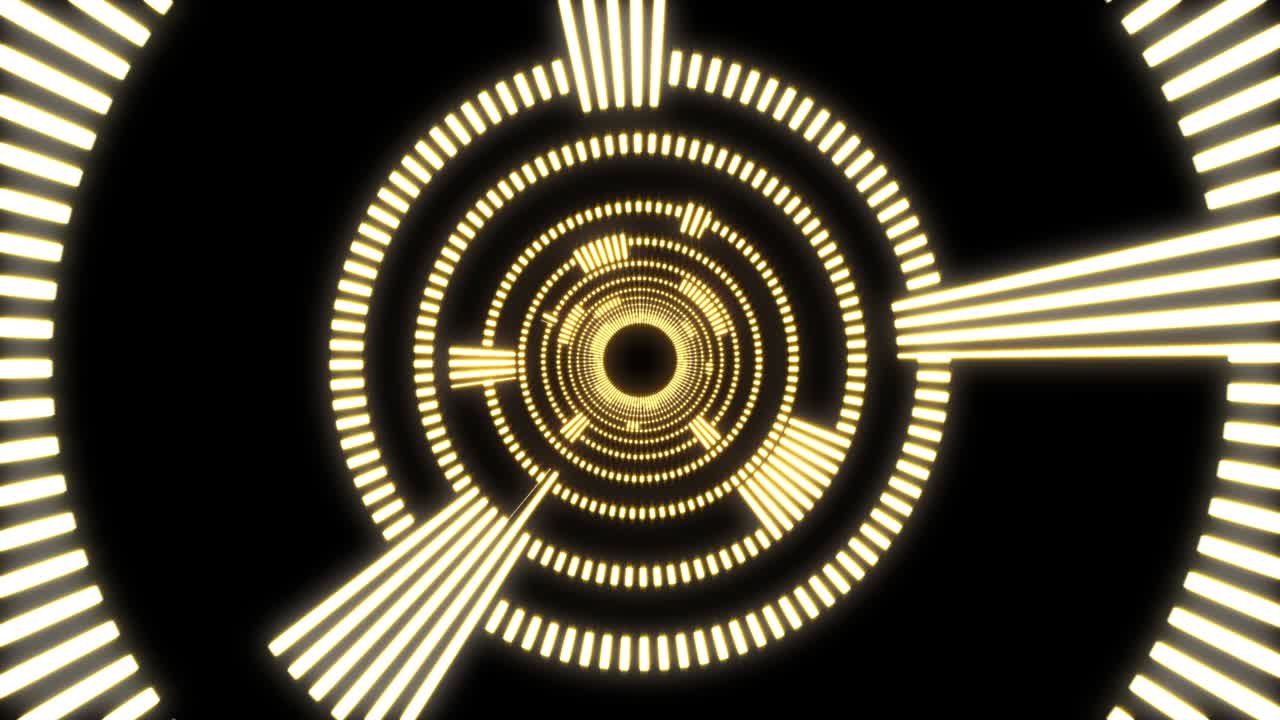 추상적인 세그먼트 방사형 터널 루프