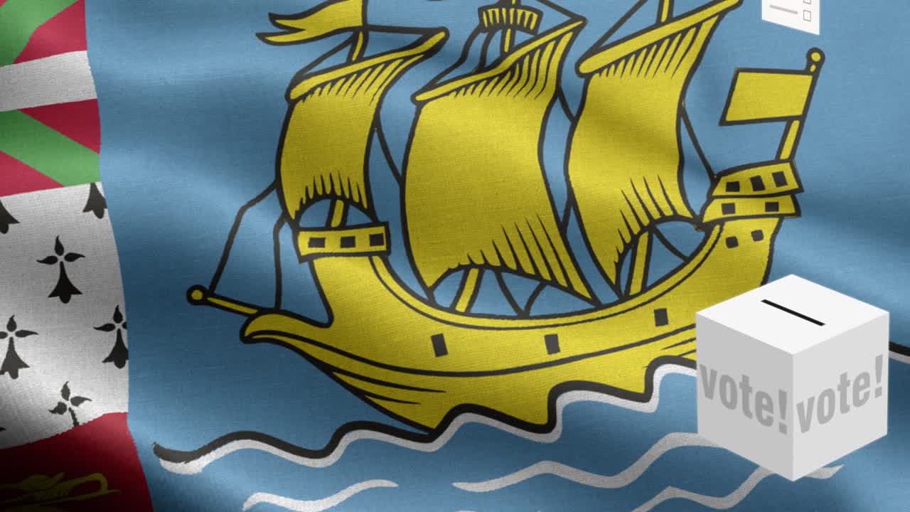 상트 피에르 선거를 위한 투표용지 - 발 앞에 있는 투표용장 - 선거 - 투표 - 상트피에르와 미론의 발 - 상트비에르과 미론 발 높은 세부 사항 - 국가 발