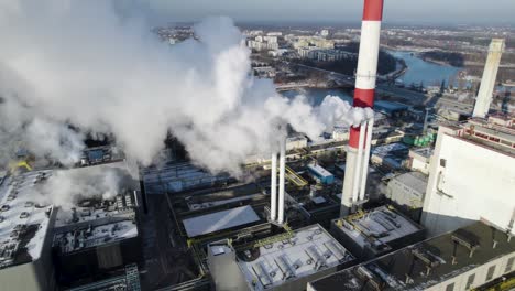 coal-fired thermal power plant in warsaw in poland