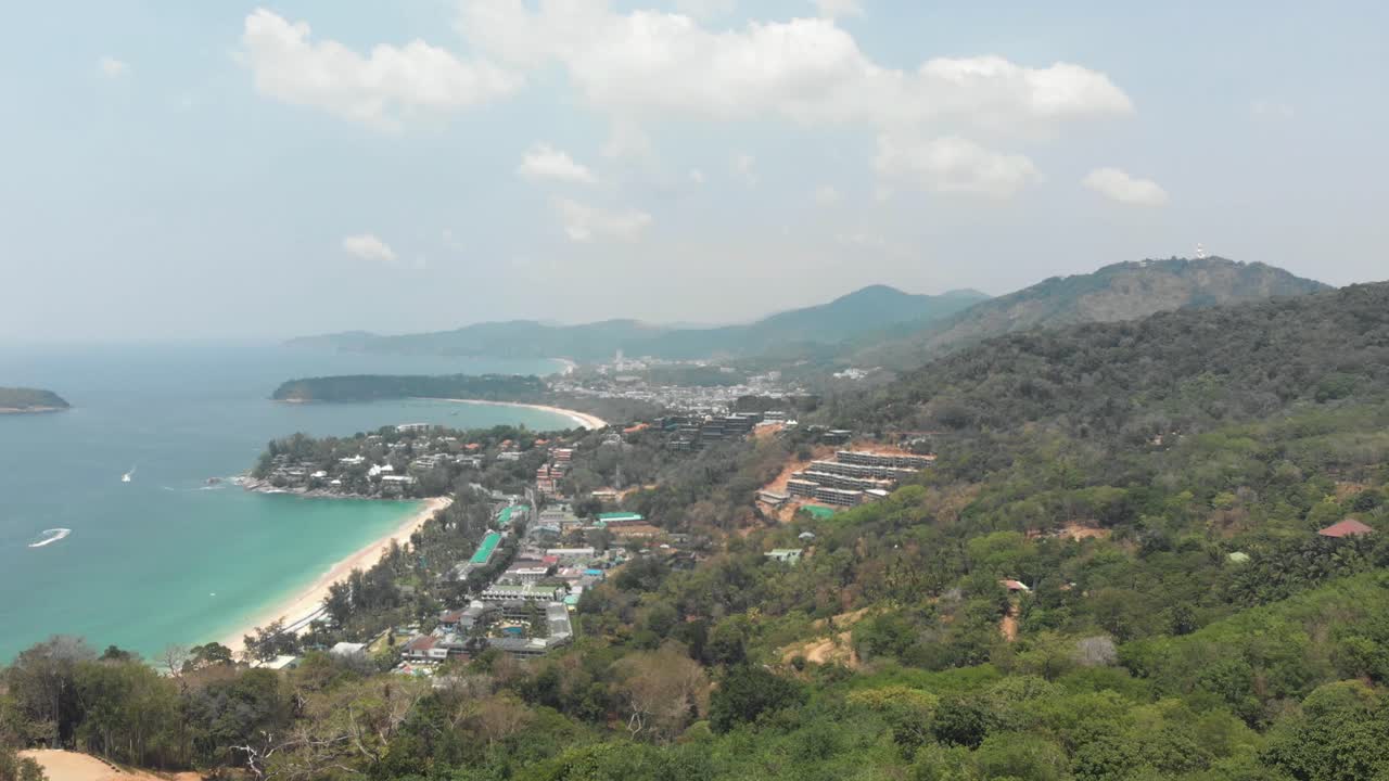 vista panorámica de la costa de phuket