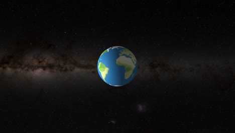 animated sequence depicting earth's natural spheres