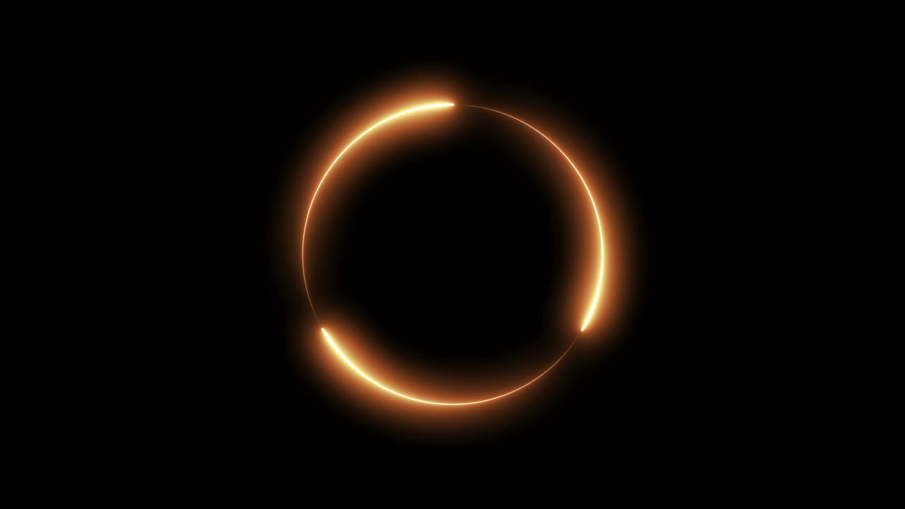 abstracto círculo de color neón fondo sin costuras