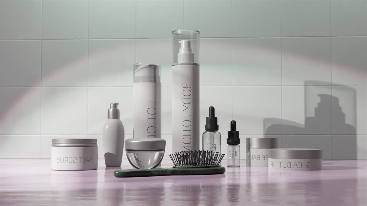 미용 제품 모: 보디 로션, 버터, 스크럽, 기타