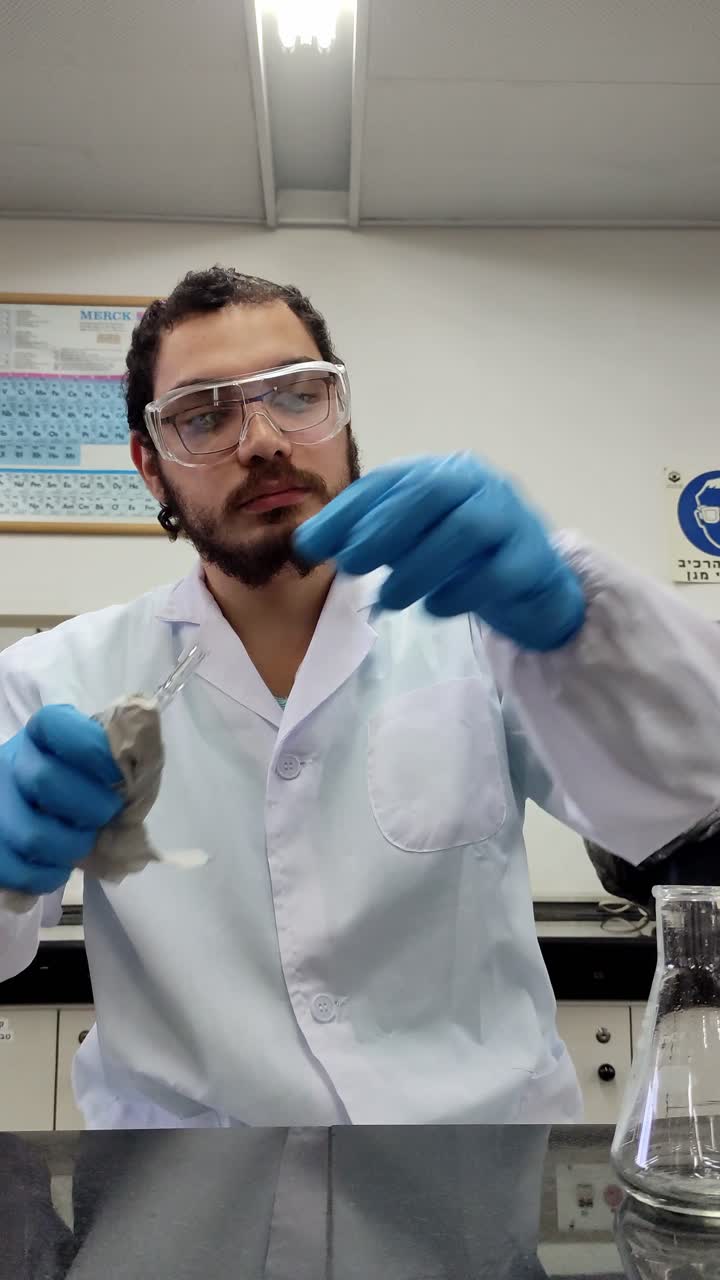 experimento de laboratorio de química